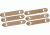 Blackhawk Speed Clips, Six Pack, #3, Coyote Tan, Size - 3in, 38C306CT