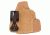 Blackhawk Leather Tuckable Holster, Brown, 2in 5 Shot Revolver, Right Hand - 421601BN-R