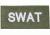 Blackhawk 90IN07 SWAT Patch White on Green