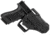 BlackHawk T-Series L2C Compact Holsters, Glock 43/Glock 43X, Right Hand, Matte Black, Black, 410768BKR