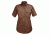 Blackhawk Tactical Shirt - SS Womens, Chocolate Brown - XL 92TS02CB-XL