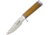 Blackjack Classic Model 124 Natural Canv Fixed Blade Knife, 7in, A2 Tool Steel, Drop Point, Natural, Canvas Micarta Handle BCB124NM