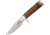 Blackjack Classic Model 124 Stacked Fixed Blade Knife, 7in, A2 Tool Steel, Drop Point, Stacked Leather Handle BCB124L