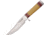 Blackjack Classic Model 127 Fixed Blade Knife, 6in, A2 Tool Steel, Brushed, Antique Ivory, Micarta Handle BCB127AM