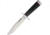 Blackjack Classic Model 7 3V Steel Fixed Blade Knife, 7in, Standard Edge, Satin, Black, Canvas Micarta Handle BCB7BM3V