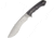 Blackjack Fixed Blade Knife, 8.75in, Gray, Wood Handle BJ065
