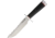 Blackjack Model #3 Fighter Black Canvas Fixed Blade Knife, 7in, A2 Tool Steel, Standard Edge, Satin, Black, Canvas Micarta Handle BCB37BM