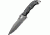Blackwater URSA, Black G-10, Combo Niolox Blade w/ Sheath BWURX001
