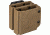 Blade-Tech Revolution AR-15/M4 Double Mag Pouch, Vertical, Tek-Lok, Dark Earth, Left Hand AMMX0074AR15DBTLMVEARLH