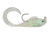 Blaze Fishing Gear Rigged Grub Grub, 5, 3in, Pearl/White, RCM3-PWS