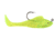Blaze Fishing Gear Rigged Shad Shad, 5, 2in, Chartreuse/Silver, RSB2-C2