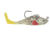 Blaze Fishing Gear Rigged Shad Shad, 5, 3in, Chartreuse/Sparkle, RSB3-31