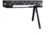 BLK LBL AR-10 DPMS Low Handguard w/ Integral Bipod, Black, 14 in, BL-AR10L-B-14-BLK