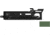 BLK LBL Hellion/VHS-2 Handguard with Integrated Bipod, 16in, Olive Drab Green, BL-VHS2-B-SH-ODG