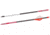 BloodSport Prosecutor Arrows 350 2 in. Vane 6 pk., Black, Black, BLS-BLDS435