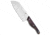 Blue Collar Blades Slick Six Santoku BWP ShockRes Kitchen Knife, 6.00in, AEB-L Steel, Sheepsfoot Blade, Polymer, Black/Gold/Purple Handle, Black/Gold/Purple/Gray, 12.00 inch, BHQ-205660