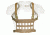 Blue Force Gear Micro Rackminus 6 Column Chest Rig, Coyote Brown MM-CHESTRIG-5-CB