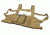 Blue Force Gear Ten-Speed Sr25 Chest Rig, Coyote Brown TSP-CHESTRIG-SR25-CB