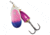 Blue Fox Classic Vibrax 01, Sinking, 2-19/50in, 1/8oz Cerise Scale/ Blue Tip UV, 60-10-319IC