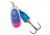 Blue Fox Classic Vibrax 02, Sinking, 2-11/25in, 3/16oz, Blue Scale/ Pink Tip UV, 60-20-318IC