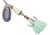 Blue Fox Classic Vibrax Glow Spinner Glow 3/16oz Glow Blue, 64-20-461IC