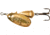Blue Fox Classic Vibrax Spinner, 3/16 oz, Plated Gold/Gold, 60-20-200