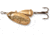 Blue Fox Classic Vibrax Spinner, 3/8 oz, Gold/Gold, 60-40-200IC