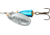 Blue Fox Classic Vibrax Spinner, 3/8 oz, Silver/Chrome Blue, 60-40-105IC