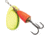 Blue Fox Classic Vibrax Spinner, 3/8oz, Orange Chartreuse Candyback, 60-40-271IC