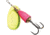 Blue Fox Classic Vibrax Spinner, 3/8oz, Pink Chartreuse Candyback, 60-40-272IC