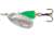 Blue Fox Classic Vibrax Spinner, 5/8 oz, Silver/Fluorescent Green Painted, 60-60-114