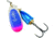 Blue Fox Classic Vibrax Spinner, 7/16 oz, Blue Scale/Chartreuse Tip UV, 60-50-316ICIC