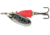 Blue Fox Classic Vibrax Spinner, 7/64 oz, Gold/Fluorescent Red Painted, 60-00-213IC