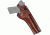 Blue Stone Safety Blue Stone Leather Holster, Mahagony, Ruger MK 1,2,3 &amp; 4- 6in Barrel, MK22-MH-LEA-RH-NM