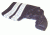 Blue Stone Safety, Leather Pocket Holster, Black w/White, P301-000-0