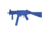Blueguns Heckler &amp; Koch UMP45 Training Guns, Unweighted, w/o Light/Laser Attachment, Rifle, Blue, FSUMP45