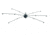 Blue Water Candy 6-Arm Dredge Bar 32in, 98600