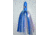 Blue Water Candy Bullet Jag, 9in, 3-1/4oz, Blue/White Skirt/Blue Head, 55007