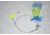 Blue Water Candy Dead Bait Rig Skirted, 1/2oz, Dark Blue/Chartreuse, 34557