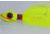 Blue Water Candy Grinning Gus Fishing Jig, 3 oz, Chartreuse Skirt/Chartreuse Head, 50004