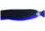 Blue Water Candy Hair and Mylar Skirt, 1/4oz, Purple/Black, 11415