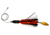 Blue Water Candy Jag-A-Hoo Fishing Rig, 8oz, Orange/Black, 51806