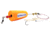Blue Water Candy Poppin' Cork Rigged w/4in Shrimp, Pearl, 83404