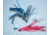 Blue Water Candy Squid Daisy Chain 6in, Blue w/Pink Chaser, 93008
