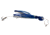 Blue Water Candy Wedgie Slow Troll Saltwater Lure, Blue/Silver Squid on Blue Head, 39056