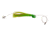 Blue Water Candy Wedgie Slow Troll Saltwater Lure, Green/Char Squid on Green Head, 39052
