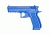 Blueguns Training Gun - Cz75p - FSCZ75PW