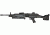 Blueguns Training Period Weapon, FN M249, Black, FSM249B