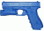 Blueguns Glock 17, Glock 22, Glock 31 Training Guns, Unweighted, M5 Tactical Light, Handgun, w/M5 Tactical Light, Blue, FSG17-M5