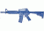 Blueguns by Rings Blueguns - M4 Commando Open Stock, Fwd Rail - FSM4CR